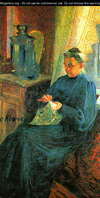 Ritratto Di Sophie Popoff 1906 - Umberto Boccioni