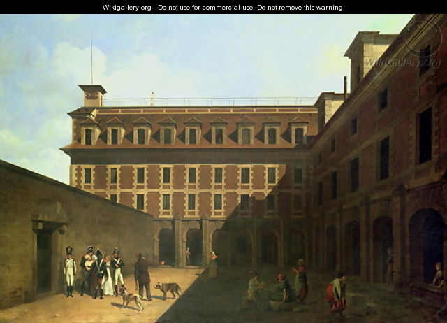 The Prison des Madelonnettes - Louis Léopold Boilly