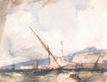 Shipping off Genoa - Richard Parkes Bonington