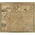 Nova et accurata totius Germaniae tabula 1639 - Willem Blaeu