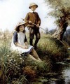 The young anglers 1915 - William Kay Blacklock