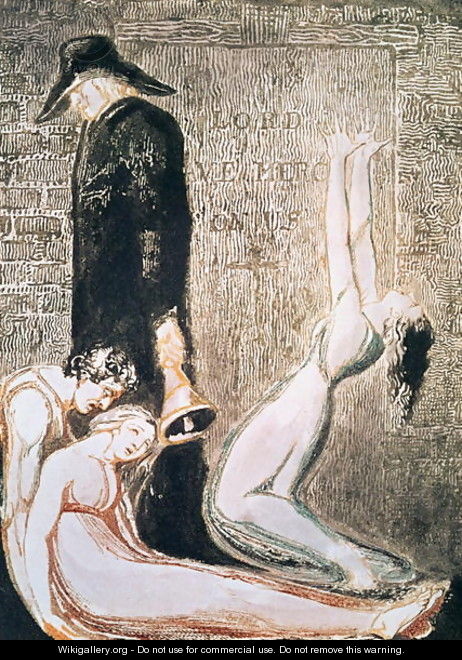 Europe a Prophecy- Plague, c.1794 - William Blake