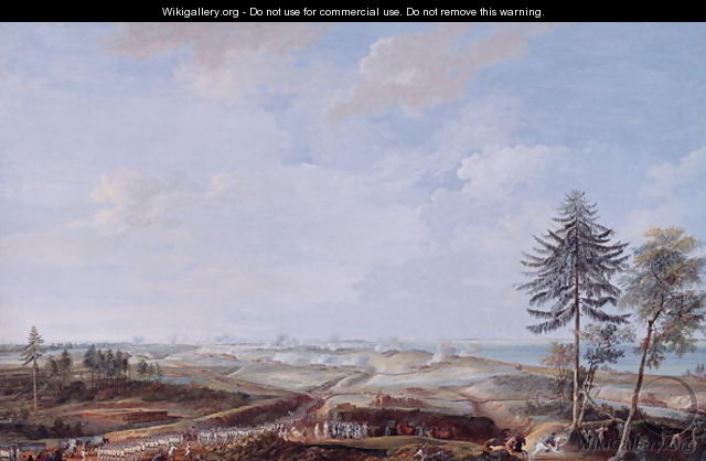 The Siege of Yorktown in 1781, 1784 - Louis Nicolael van Blarenberghe