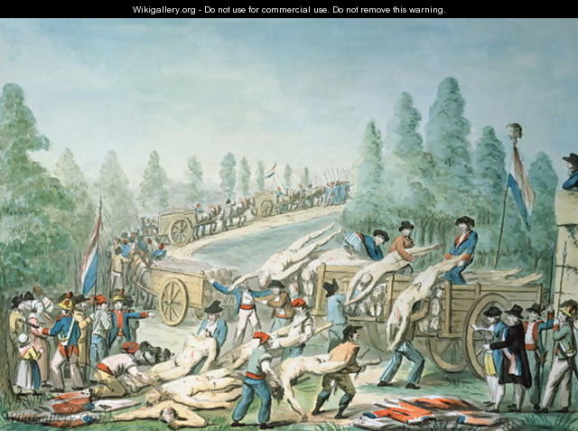Transporting Corpses during the Revolution, c.1790 - Etienne Bericourt