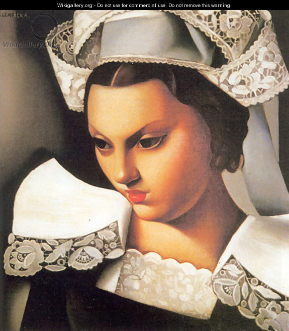 The Breton Girl, 1934 - Tamara de Lempicka
