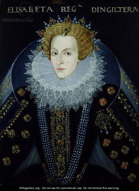 Portrait of Queen Elizabeth I - John, the Elder Bettes