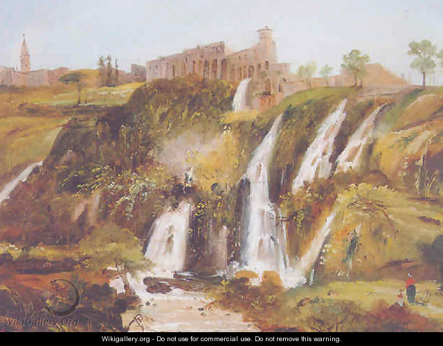 The falls at Tivoli - Carlo Bevilacqua