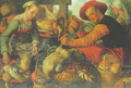 Peasants at a poultry stall - Joachim Beuckelaer