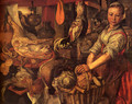 Kitchen Interior, 1566 - Joachim Beuckelaer