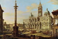 Santa Maria Maggiore, Rome 1739 - Bernardo Bellotto (Canaletto)