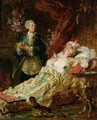 Louis XV and Madame Dubarry - Gyula Benczur