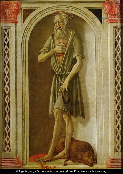 St. Jerome, 1480s - Benvenuto Di Giovanni Guasta