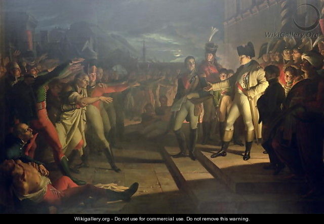The Oath of the Sassoni to Napoleon Bonaparte - Pietro Benvenuti