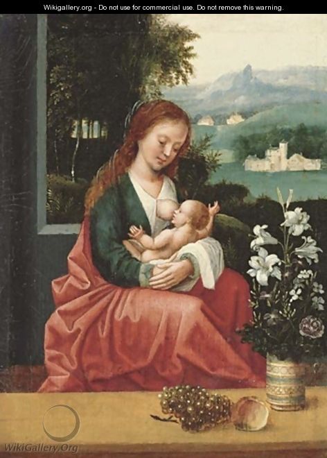 The Virgin and Child - Ambrosius Benson