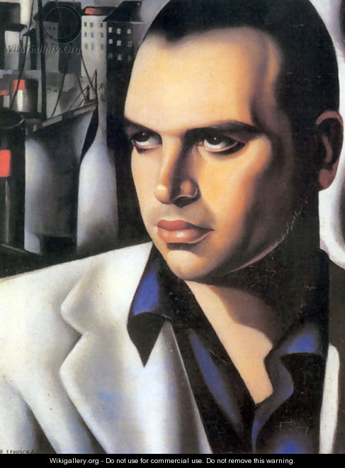 Portrait of Count Vettor Marcello, c.1933 - Tamara de Lempicka