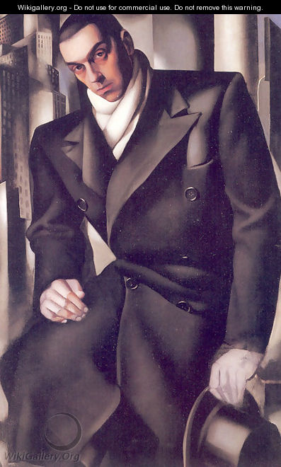 Portrait of a Man or Mr Tadeusz de Lempicki, 1928 - Tamara de Lempicka