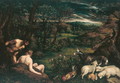 The Garden of Eden - Jacopo Bassano (Jacopo da Ponte)