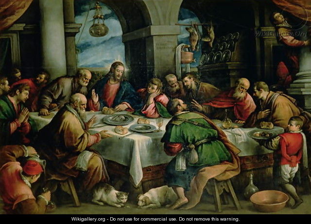 The Last Supper - Francesco, II Bassano