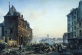 Attack on the Hotel de Ville, 28th July 1830 - Joseph Beaume