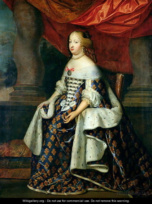 Portrait of Marie-Therese - Charles Beaubrun
