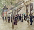 The Boulevard Montmartre and the Theatre des Varietes c.1886 - Jean-Georges Beraud