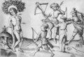 The Martyrdom of Saint Sebastian - Master of the Playing Cards