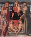 Madonna and Child with Two Saints 1522 - (Jacopo Carucci) Pontormo