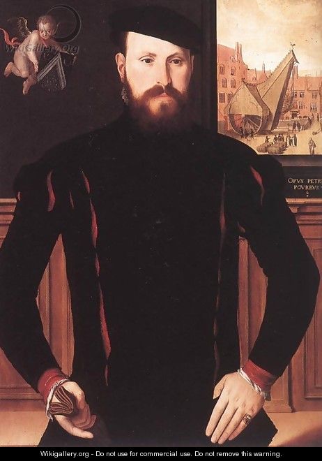 Portrait of Jan van Eyewerve 1551 - Pieter Pourbus