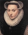 Portrait of a Young Woman 1581 - Frans, the Elder Pourbus