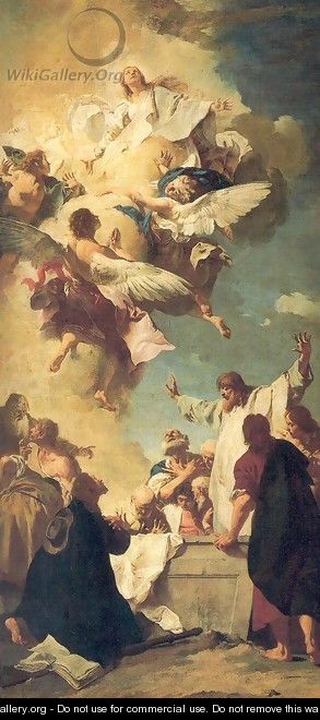 The Assumption of the Virgin 1735 - Giovanni Battista Piazzetta