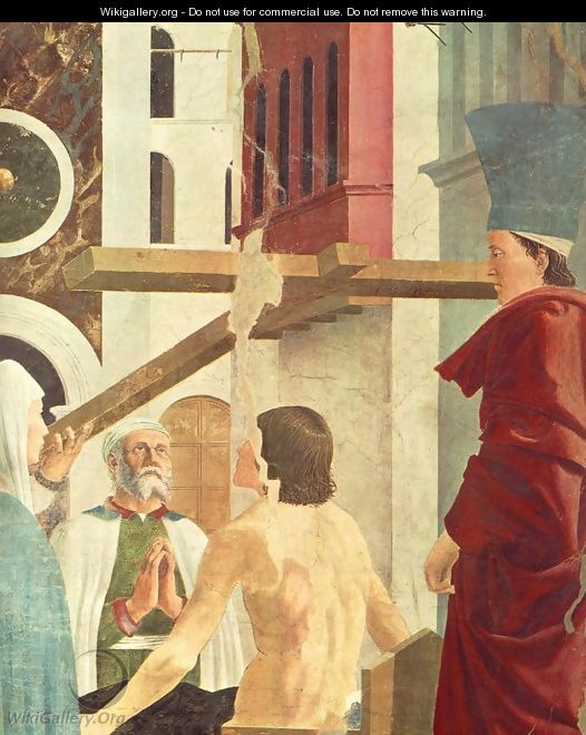 Proof of the True Cross (detail-2) c. 1460 - Piero della Francesca