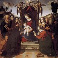 Virgin and Child Enthroned with Saints 1493 - Piero Di Cosimo