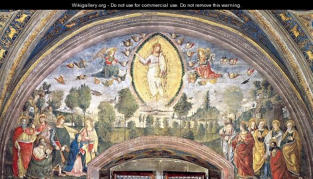 The Ascension - Bernardino di Betto (Pinturicchio)