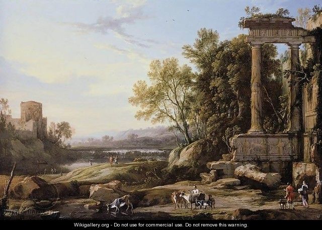 Italianate Landscape 1656 - Pierre Patel
