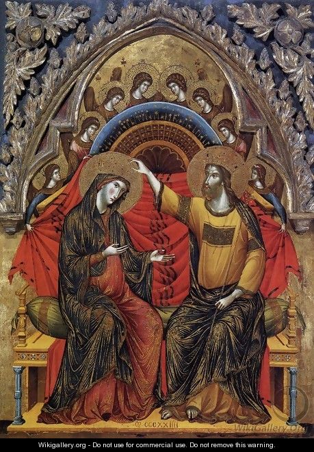 Coronation of the Virgin 1324 - Paolo Veneziano