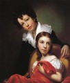 Michael Angelo and Emma Clara Peale 1826 - Rembrandt Peale