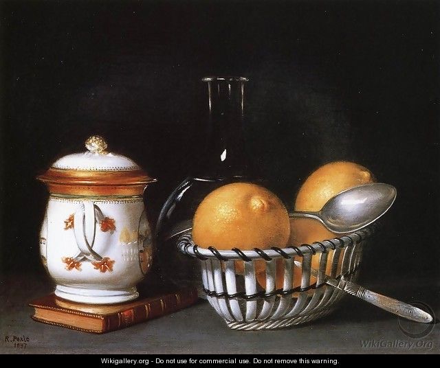 Lemons and Sugar 1822 - Raphaelle Peale