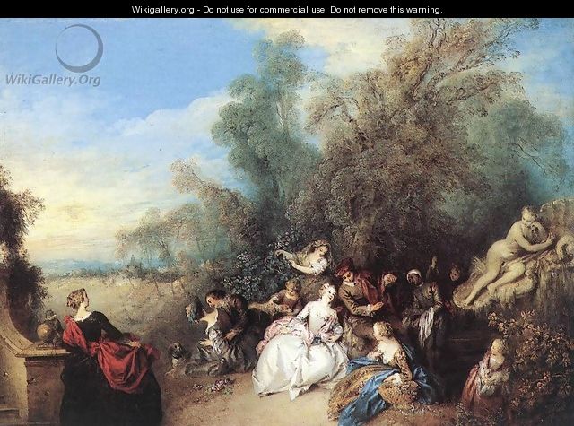 Relaxing in the Country - Jean-Baptiste Joseph Pater