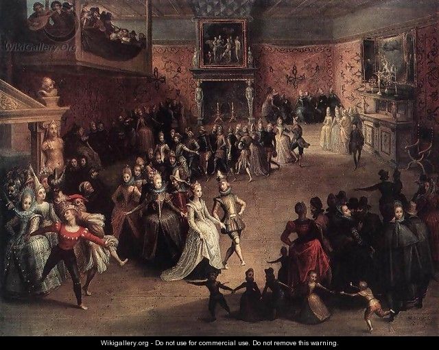 The Ball at the Court 1604 - Marten Pepijn