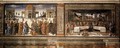 Scenes on the left wall 1481-82 - Pietro Vannucci Perugino