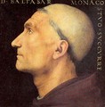 Portrait of Baldassare Vallombrosano 1500 - Pietro Vannucci Perugino
