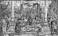 Romulus Gives Laws to the Roman People 1524 - Bernaert van Orley