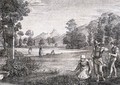 Meadow before Aigen, Friday 1823 - Johann Heinrich Ferdinand Olivier