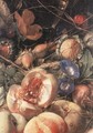 Still Life With Flowers And Fruit (detail) - Cornelis De Heem