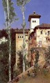 The Ladies' Tower in the Alhambra, Granada - Martin Rico y Ortega