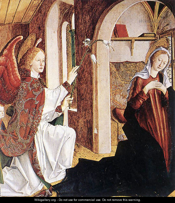 Annunciation 1465-70 - Michael Pacher
