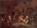 Villagers Merrymaking at an Inn 1652 - Adriaen Jansz. Van Ostade