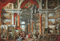 Picture Gallery with Views of Modern Rome 1757 - Giovanni Paolo Pannini