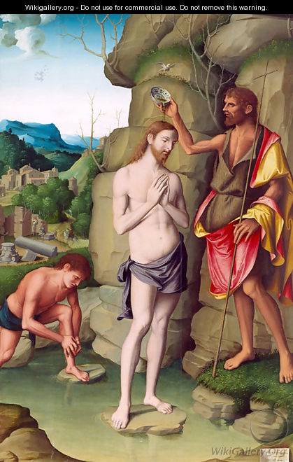 The Baptism of Christ - Marco Palmezzano