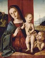 Madonna and Child with the Infant Saint John the Baptist - Marco Palmezzano